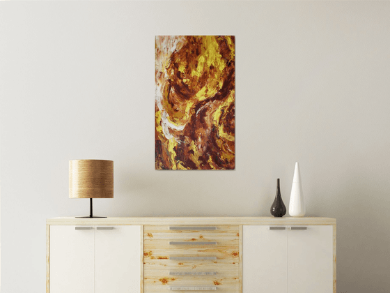 Contemporary Abstract for Home or Office - Whirl of Activity
