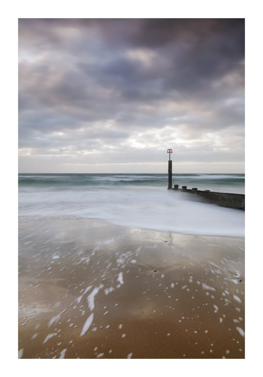 December Beach by David Baker