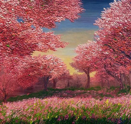 Symphony of Pink by Kenneth Halvorsen