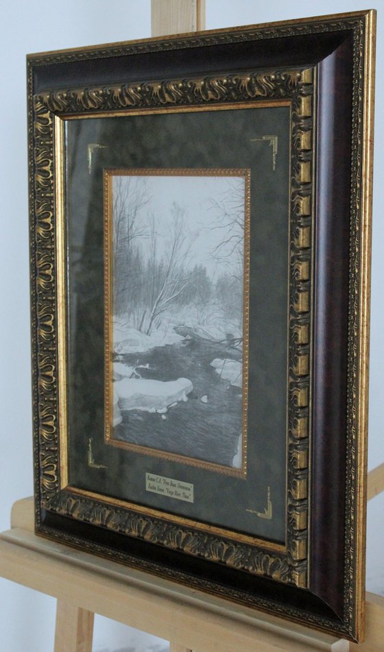 The Vorya River. Thaw