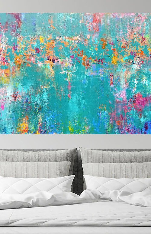 Turquoise Rainbow by Susan Wooler