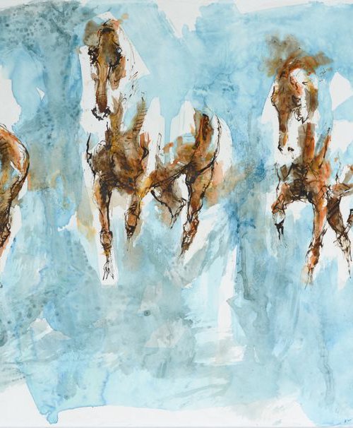 Equine Nude 7a by Benedicte Gele
