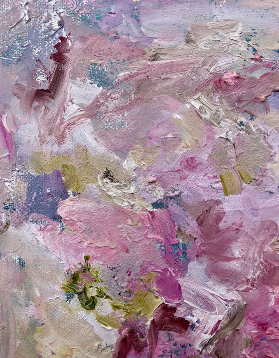 Ethereal beauty - Modern abstract oil art