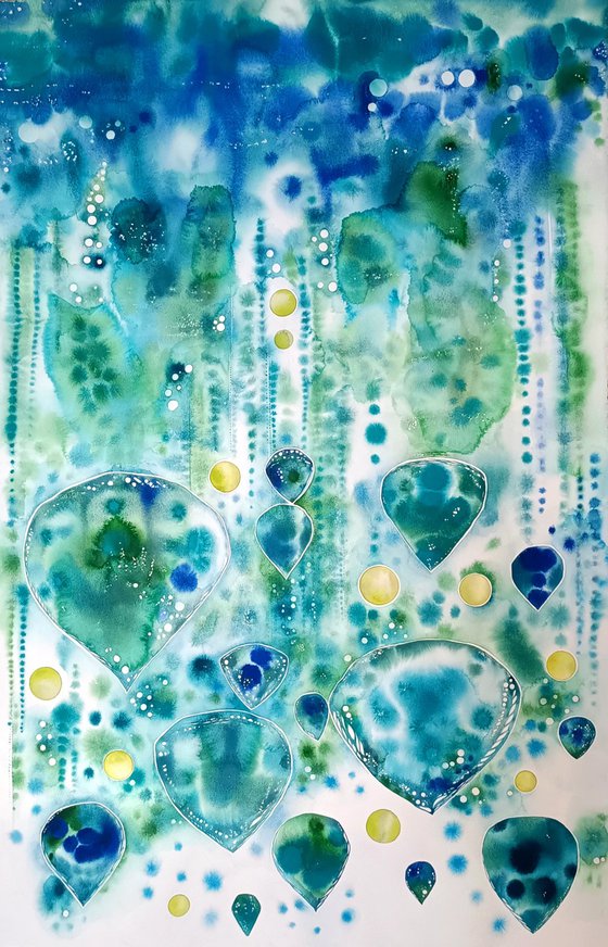 Turquoise motion 3
