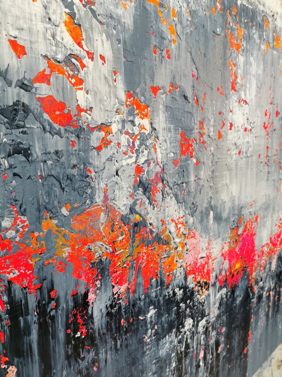 150x100cm. / abstract painting / Abstract 1256