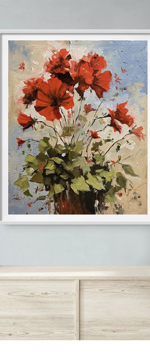 Geranium Glow. by Vita Schagen