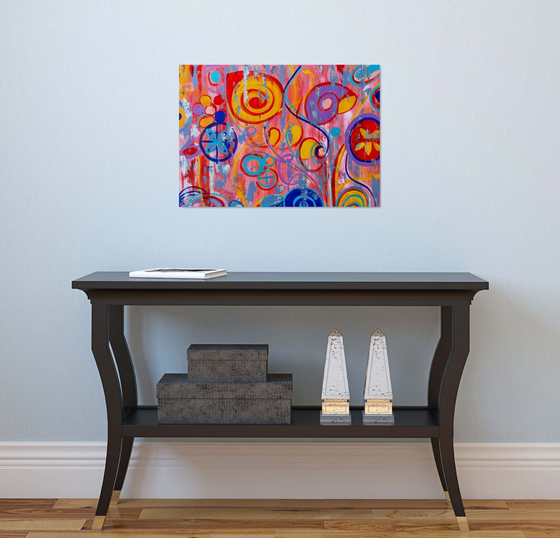 Abstract summer and sunshine