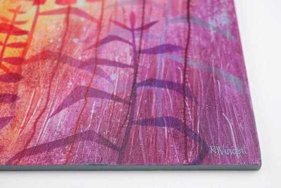 Poppies Bathed in Gold