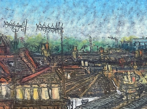 Brackenbury Village Chimneys