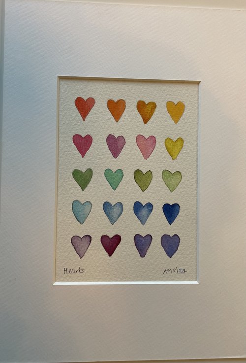 Hearts by Angela Rendall