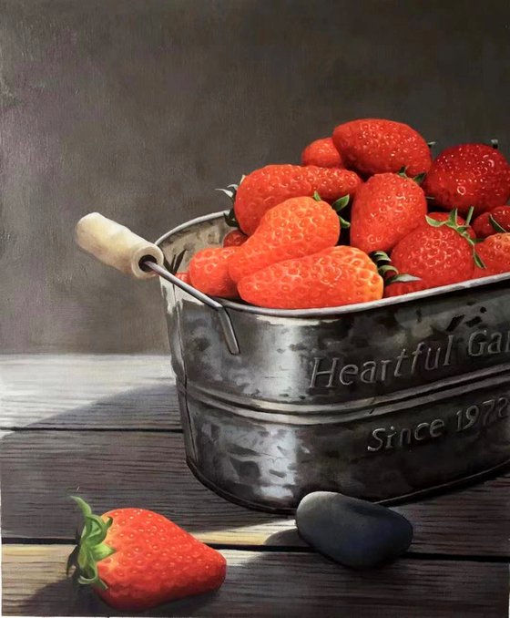 Still life:strawberries