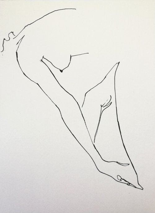 Abstract Nude by Jelena Djokic