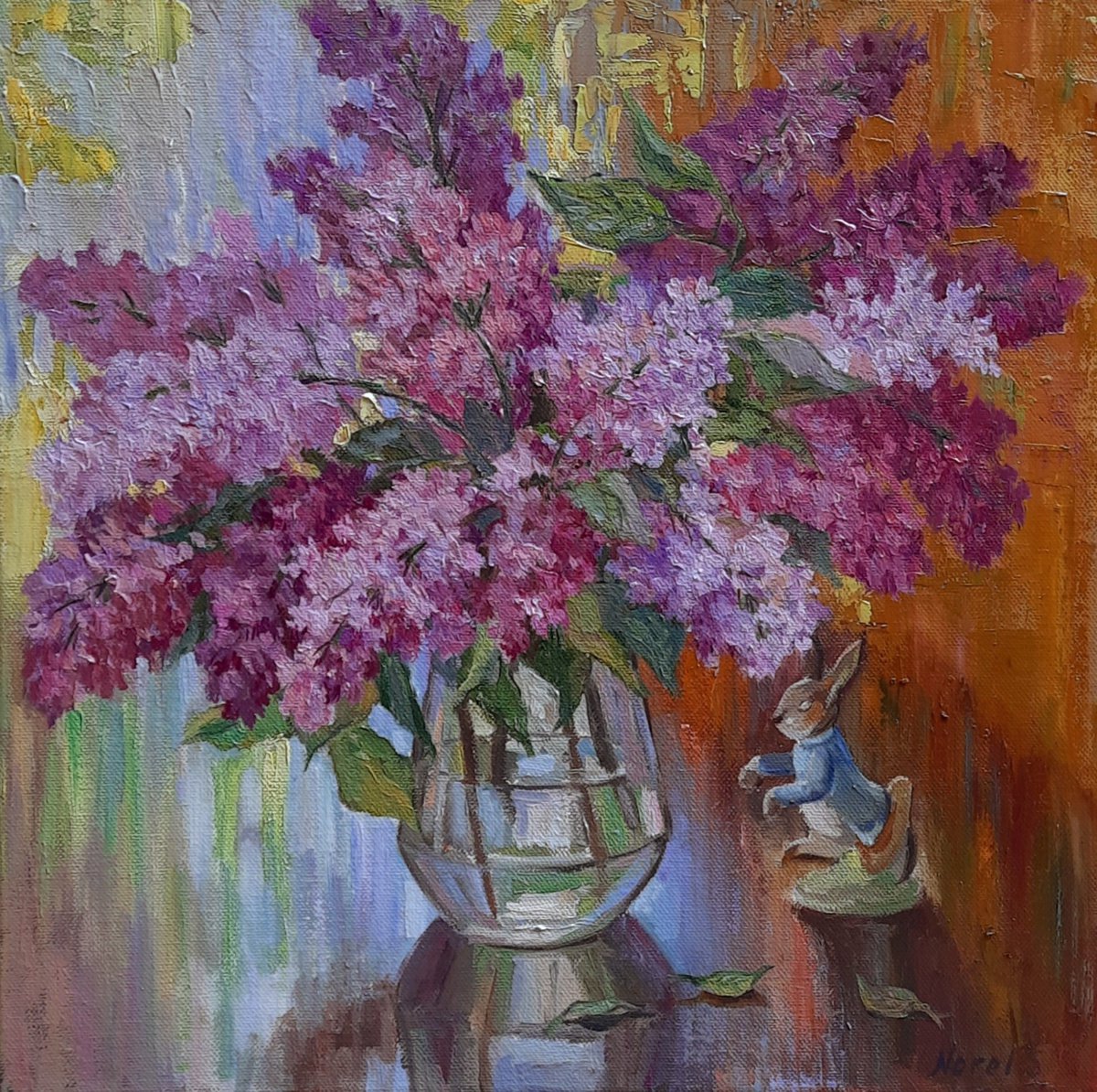 Still life with lilac by Svetlana Norel