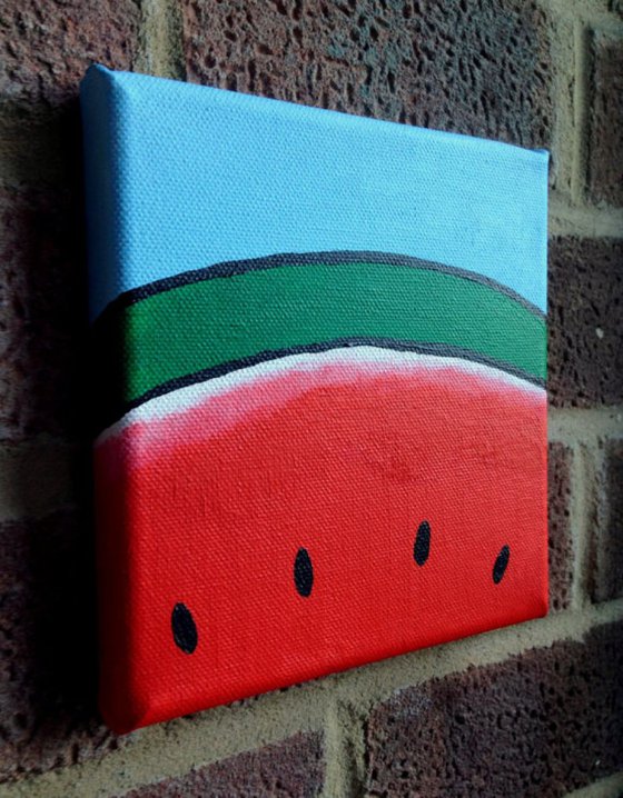 Watermelon Pop Art Canvas