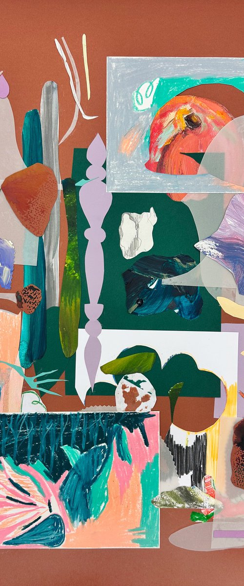 Fragmented still life by Julia Valtanen
