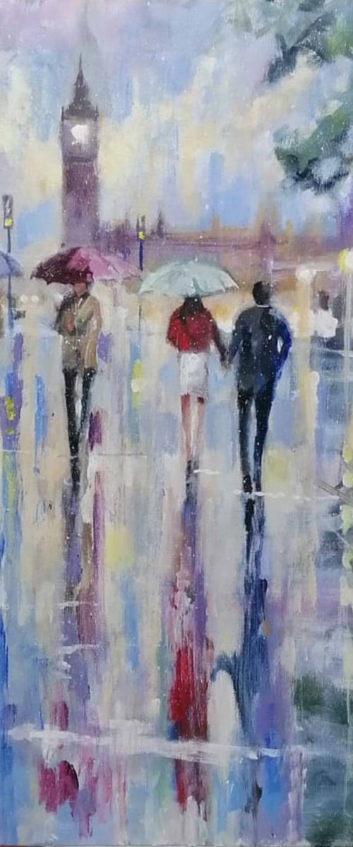 Summer Shower by Alan Harris