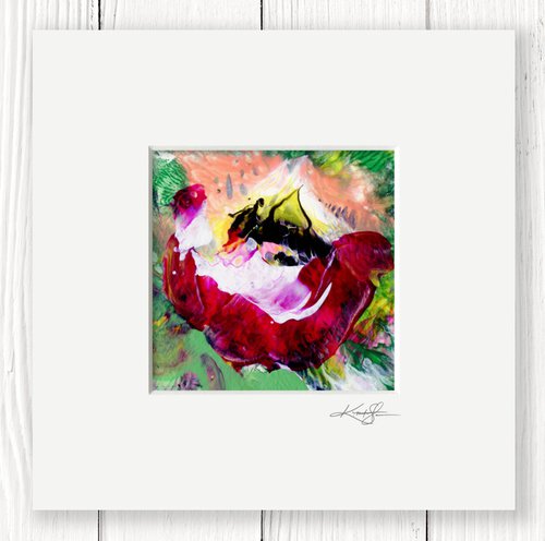 Blooming Magic 215 - Abstract Floral Painting by Kathy Morton Stanion by Kathy Morton Stanion