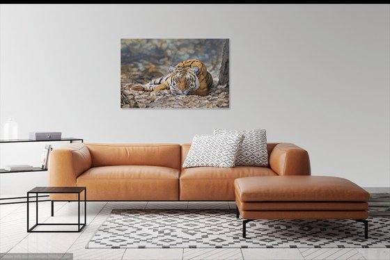 Woodland Bengal Tiger