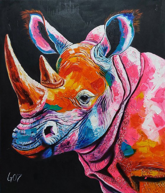 Neon Rhino
