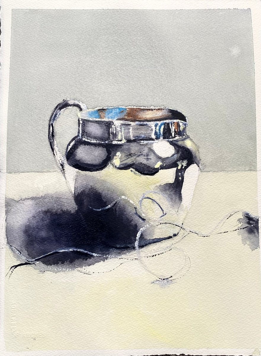 Impressionistic Watercolour , The Shiny-.. By Paul Mitchell, 12 X 15, Artwork For Sale On Artfinder