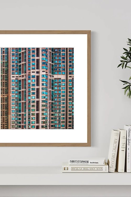 Sheer Urbanism I (Framed) - Signed Limited Edition by Serge Horta