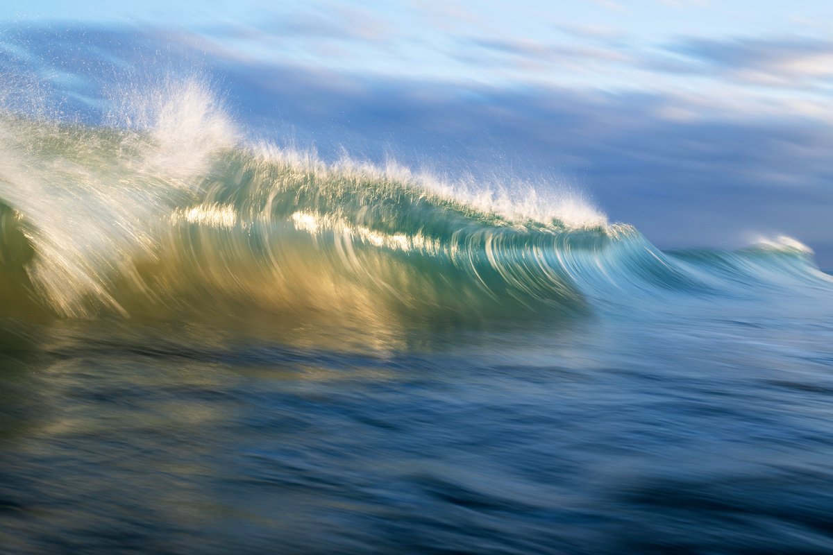 Photorealistic Landscape Photograph By Andrew Lever, 60 X 40, Incandescent, Original Artwork