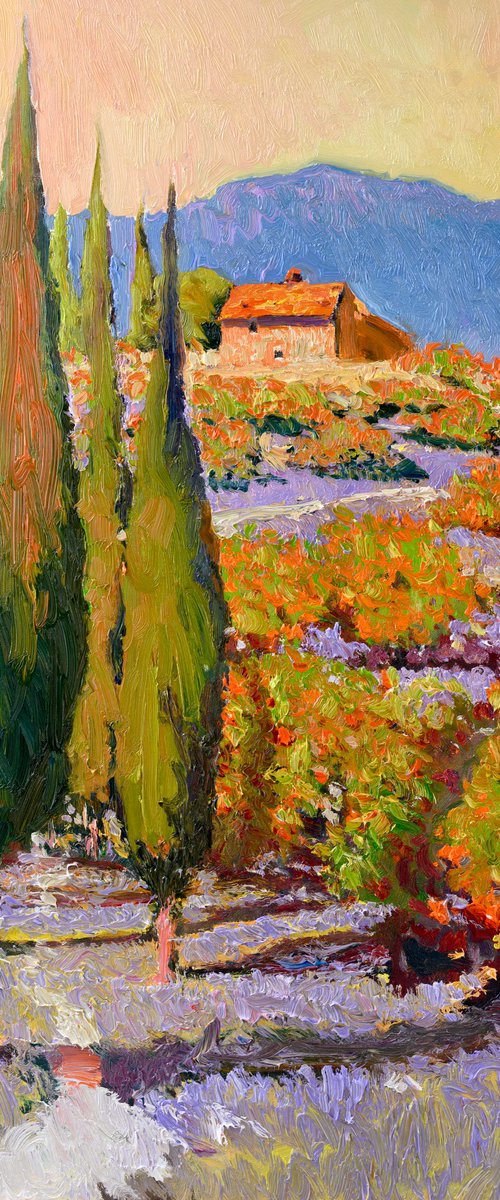 Through the Orange Grove by Suren Nersisyan