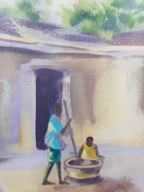 Village Rhythms, Children of the compound