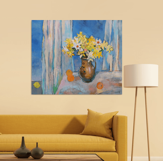 bouquet of daffodils