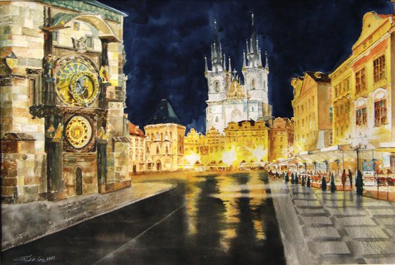 Night Prague