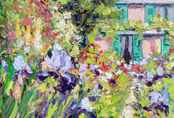 Monet's Home And Iris Garden