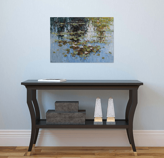 White Water Lilies Pond