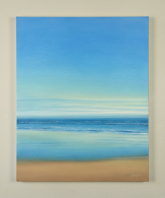 Summer Beach - Blue Sky Seascape