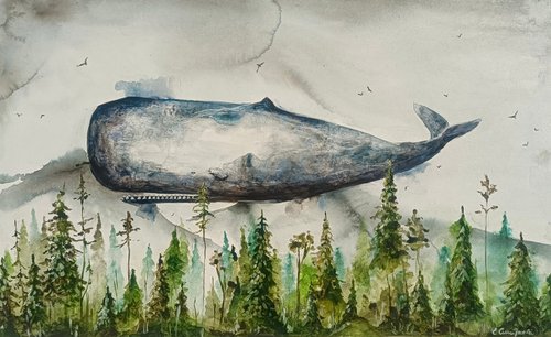 Over The Woods by Evgenia Smirnova