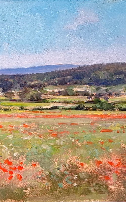 Luberon near Roussillon by Pascal Giroud