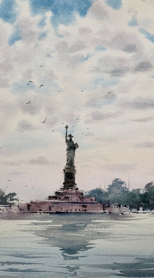 Statue of Liberty, New York by Eugenia Gorbacheva
