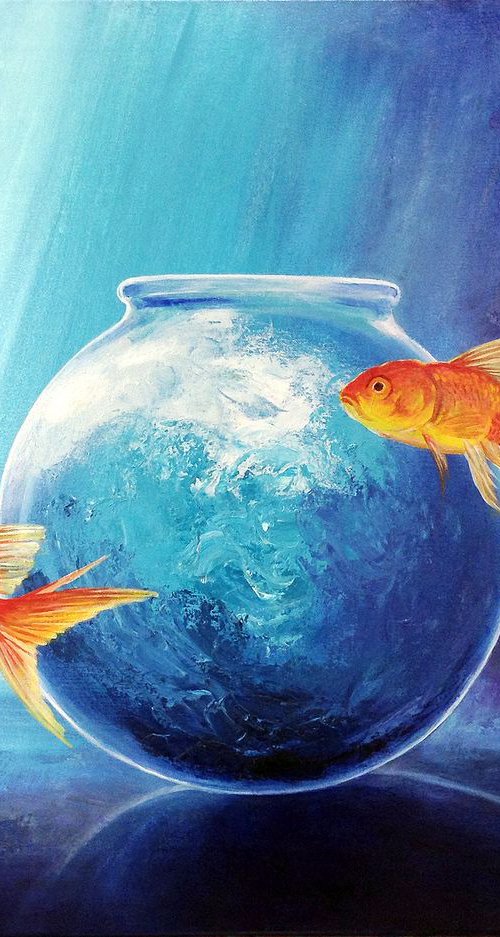 Goldfish XV by Daniel Loveday