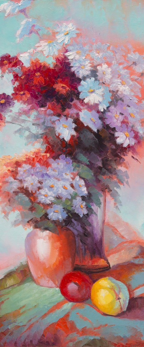 FLOWER NATUREMORTE by Oleksii Vylusk