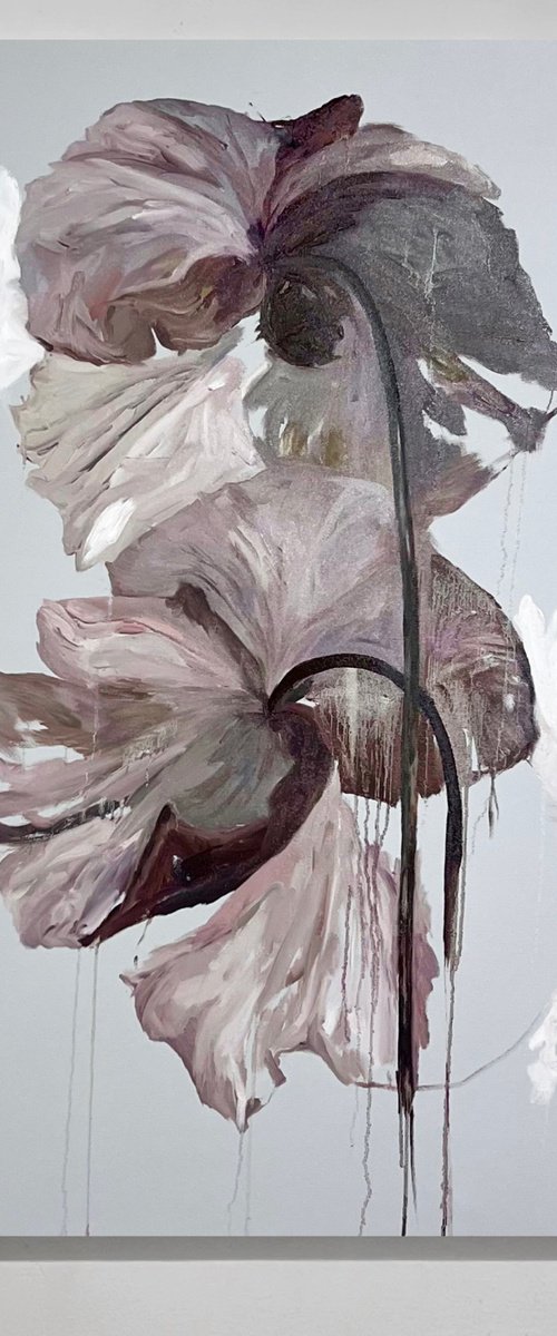 Expressive Flowers 3 by Rosi Roys