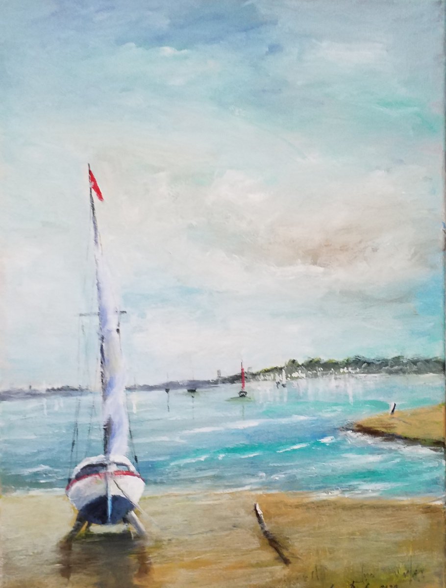 Ready to Sail (now framed ) by gerry porcher