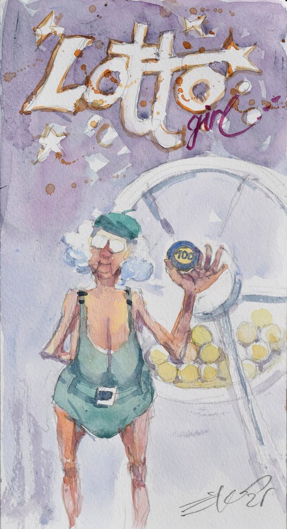 Lottery girl