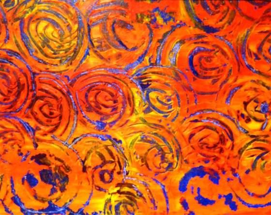 Orange Abstract II