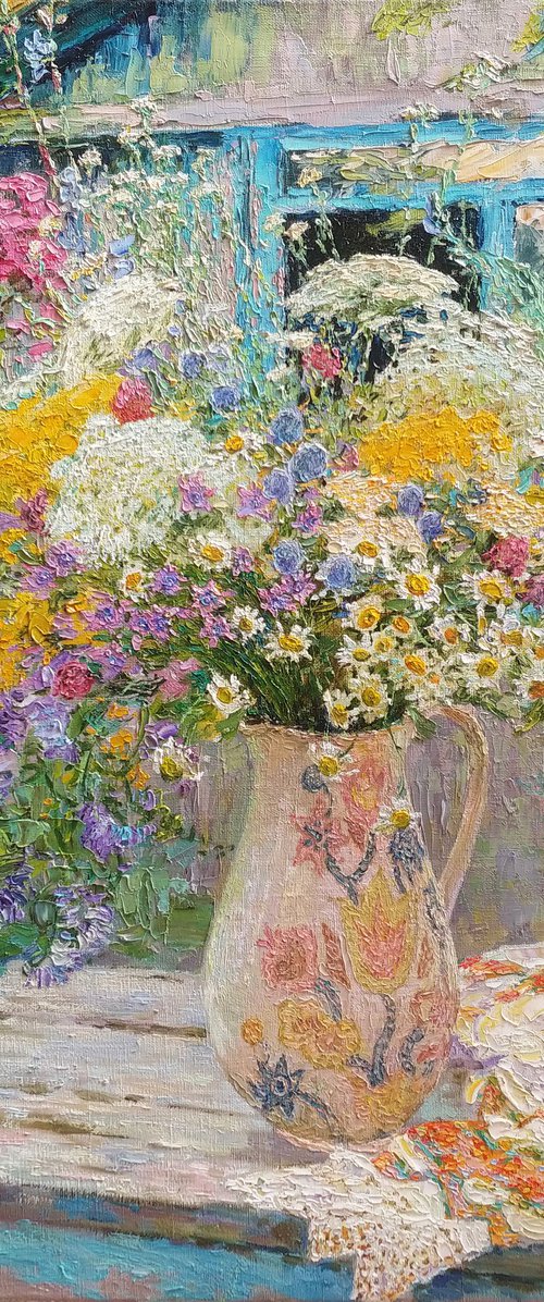 Flowers from garden by Svitlana Koval