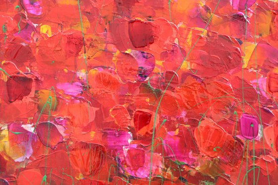 flowers in red