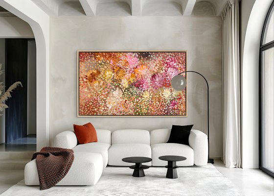 Fireworks of Blooming Petals