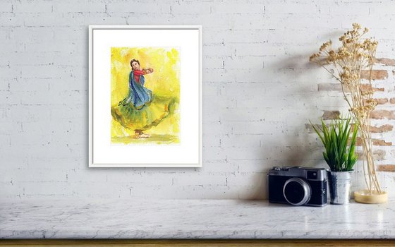 Indian Kathak Dancer 3