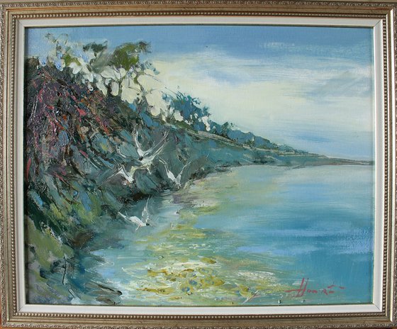 Wings over the cliff