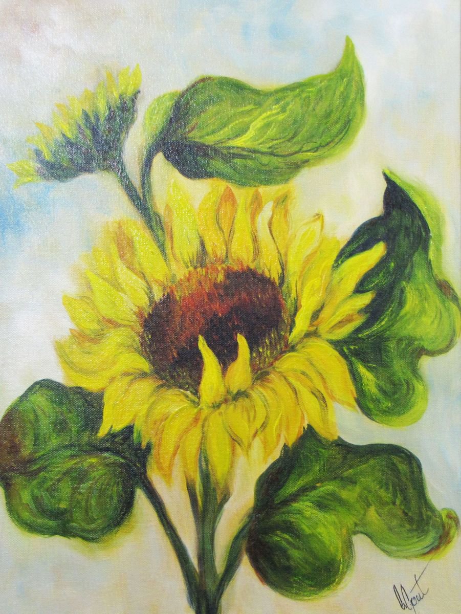 Sunflowers 1 by Christine Gaut