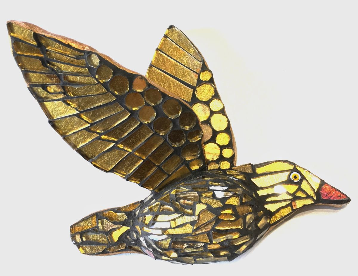 Golden bird (Gregory) by Kate Rattray