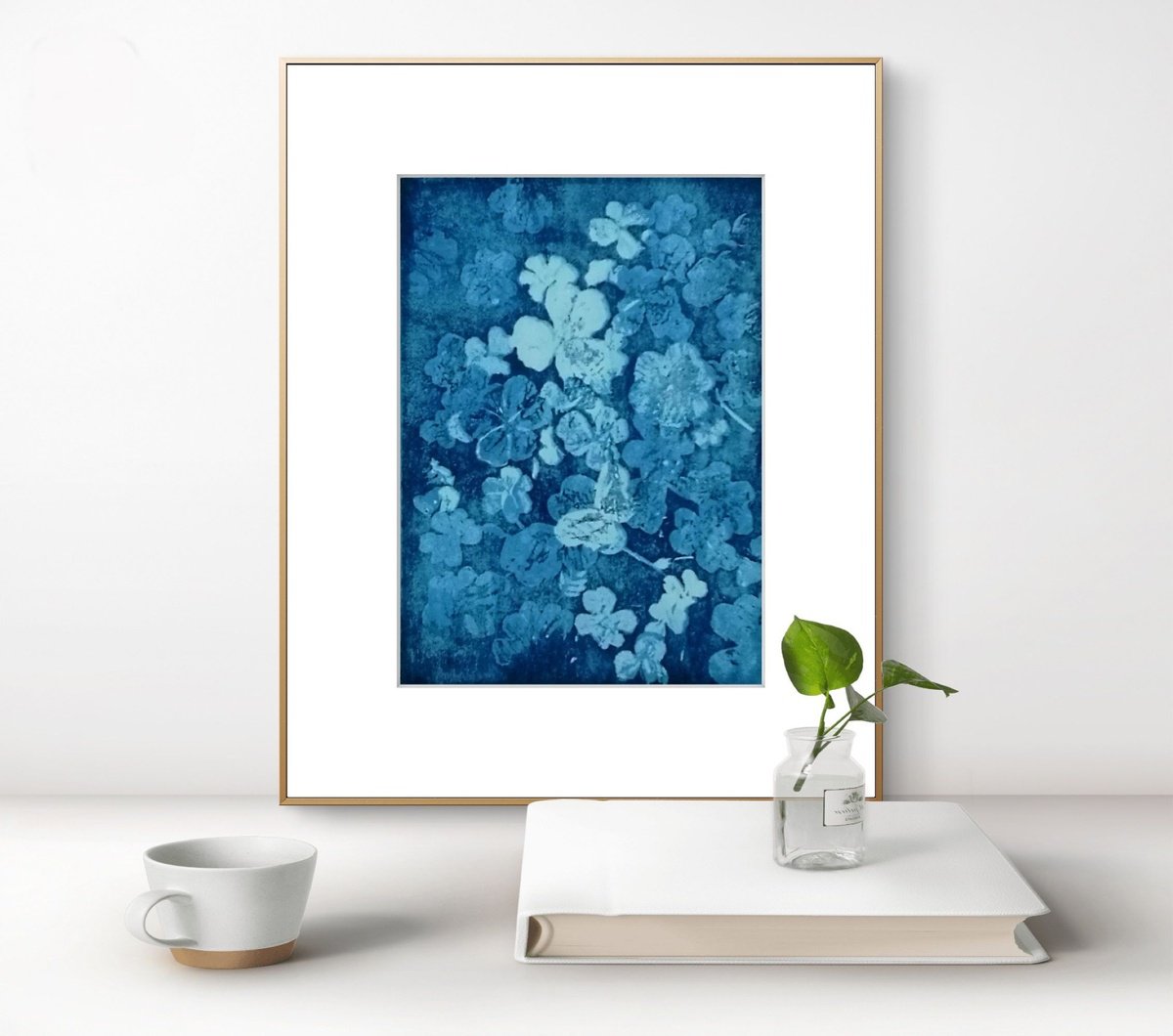 Impressionistic Botanical Limited Edition Print By Daniela Roughsedge, 12 X 16, Clover, Original Artwork